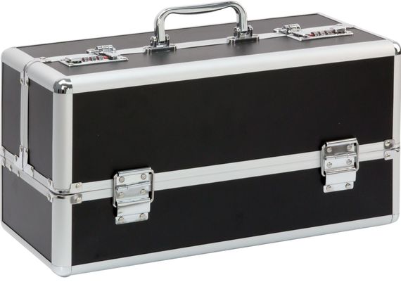 Великий кейс для зберігання секс-іграшок BMS Factory Large Lokable Vibrator Case Black,кодовий замок