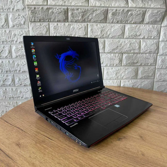 Ноутбук MSI Apache GE62  15.6" i7 7700HQ 16Gb SSD 256 Gb+HDD1Tb GTX 1070 Б/В | Зображення 6