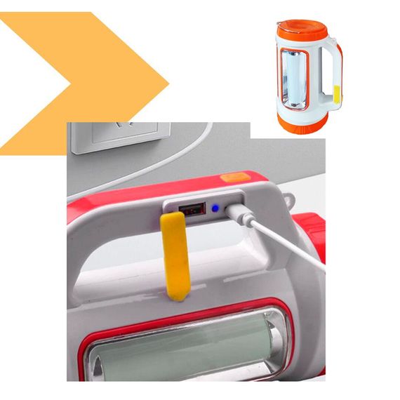 Ліхтар переносний T80 5W COB XPRO 2x18650 з USB-зарядкою (46836-T80_244) | Зображення 1