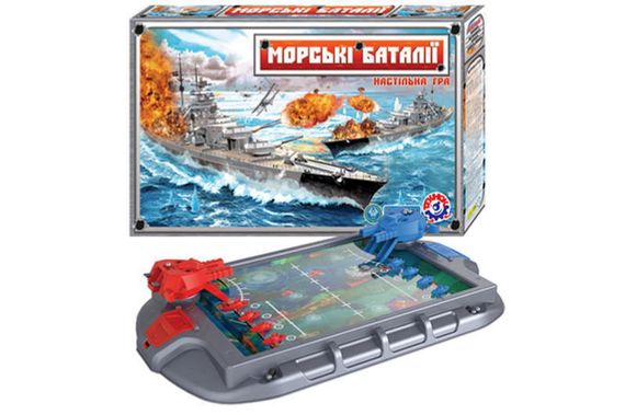 Настільна гра 1110 "Морські баталії" в коробці  ТЕХНОК | Зображення 2