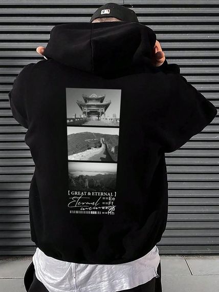 Худі з ДТФ на Флісі (оверсайз)