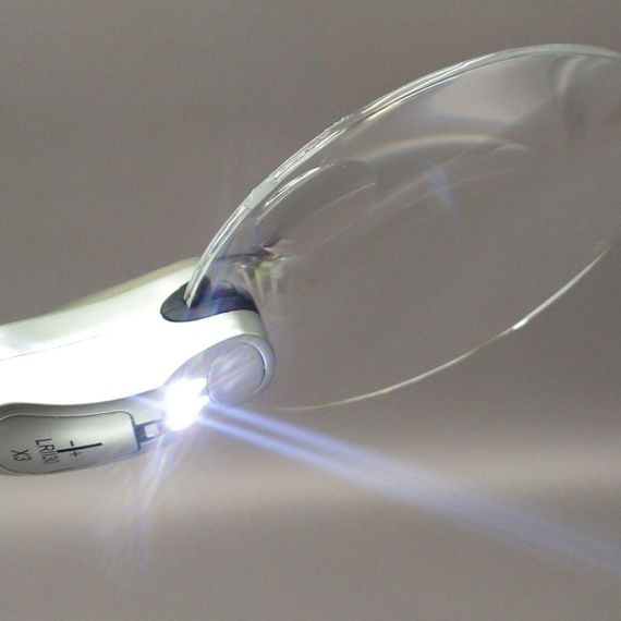 Лупа настільна з LED підсвічуванням MG5B-4 - діаметр лінзи 107 мм | Зображення 5