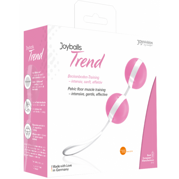 Вагінальні кульки Joyballs Trend, rose-white Sex Aura | Зображення 1