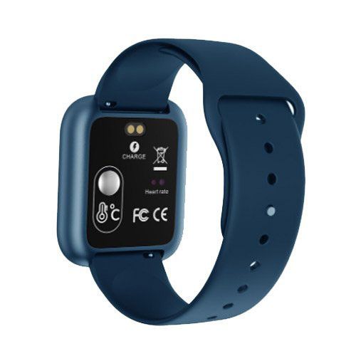 Smart Watch T80S, два браслета, температура тела, давление, оксиметр. Цвет: синий NE-76 | Зображення 6