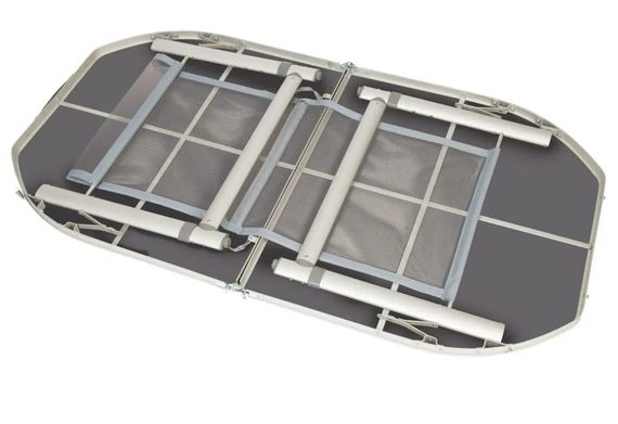 Стіл Bo-Camp Case Model Oval 150x80 cm Grey (1404399) (DAS303275) | Зображення 6