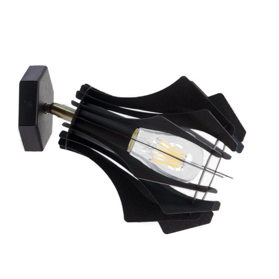 Бра (світильник настінний) Brabb W175 Чорний, Перламутр, Atmolight