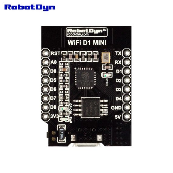 Контроллер для разработки WIFI D1 MINI ESP8266 CH340G | Зображення 2