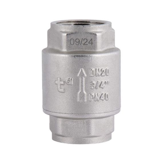 Зворотній клапан Thermo Alliance Forte 3/4" ВВ нікель з латунним штоком TAF240W20