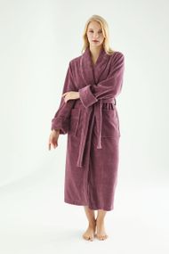Жіночий халат Nusa 6895, фуксія 2XL