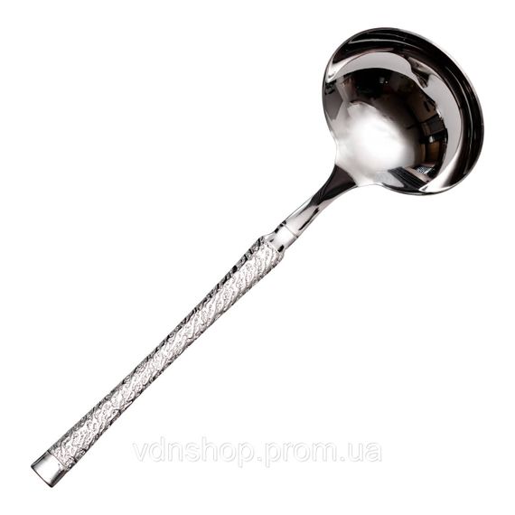 Половник сервировочный 24 (см) половник из нержавейки с ручкой для супа, бульона HP-8-49 | Зображення 2