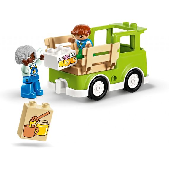 Конструктор LEGO DUPLO Town Догляд за бджолами й вуликами 22 деталей (10419) | Зображення 2