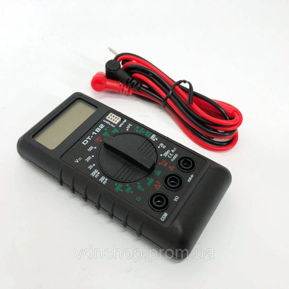 Мультиметр із захистом від неправильного підключення, Мультиметр для тестування електрообладнання XM-52 | Зображення 8