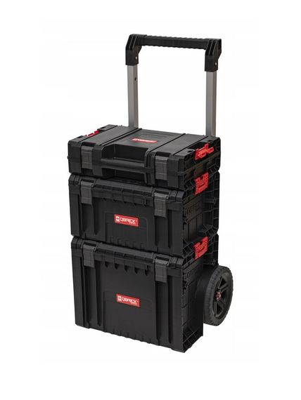 Набір ящиків для інструментів на колесах, 19", 490x415x717, SYSTEM PRO Set 1 Plus, Z259619PG001, QBRICK