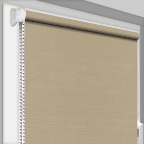 Рулонная штора Rolets Лён 1-2148-2100 210x170 см открытого типа Светло-бежевая