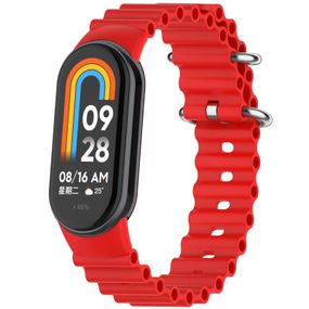Ремінець Ocean Band для Xiaomi Mi Band 9/8 Червоний / Red