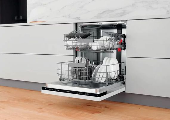 Посудомийна машина Whirlpool вбудована WIO3C33E6.5 | Зображення 5