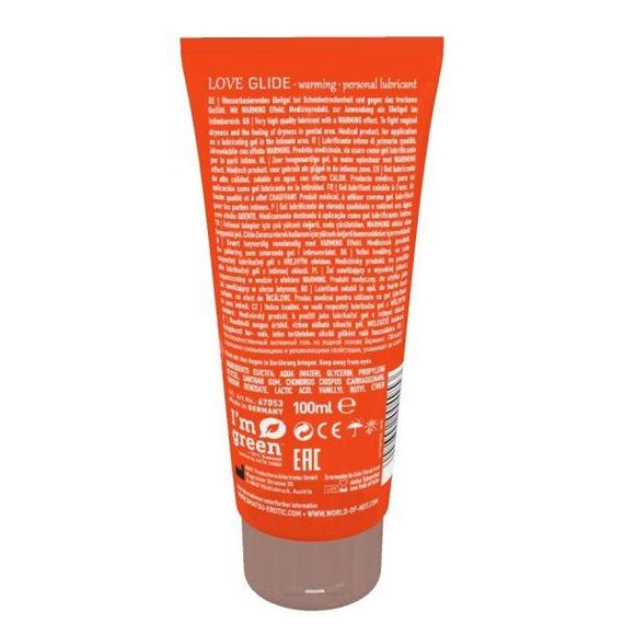 Согревающий лубрикант на водной основе SHIATSU Love Glide WARMING, 100 мл sexstyle | Зображення 1