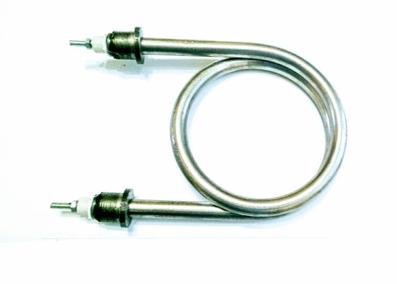 Тэн для котла 3500w D 13 штуцер м22 (бублик) нержавейка | Зображення 1