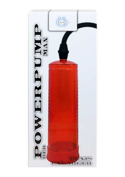 Вакуумна помпа Boss Series: Power pump MAX - Red, BS6000010 Sex Aura | Зображення 3
