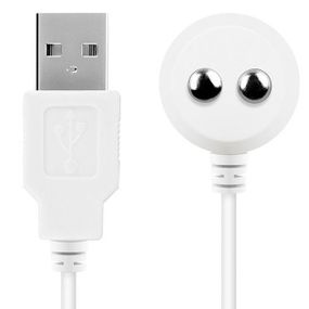 Зарядка (запасний кабель) для іграшок Satisfyer USB charging cable White Sex Aura