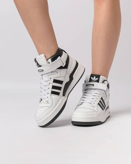 Женские кроссики A-as Forum 84 Mid White Black W , Вьетнам , весна/лето/осень 36 | Зображення 3