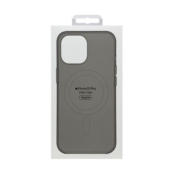 Чохол накладка Silicone Clear Case Full MagSafe для iPhone 13 Pro- grey | Зображення 2