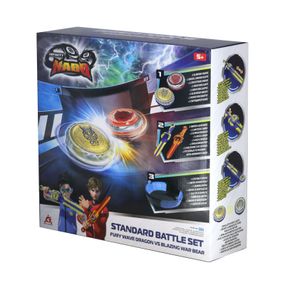 Дзига Auldey Infinity Nado VI Battle Set Fury Wave Dragon vs Blazing War Bear (EU654181)