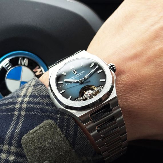 Чоловічий годинник Pagani Design PD-YS025 Silver-Blue | Зображення 1