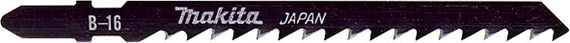Полотна пилкові MAKITA для лобзиків B-16 HCS по дереву для швидкого пропилювання 75 мм A-85684