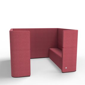 Переговорная зона CONFI Ткань Коралловый
