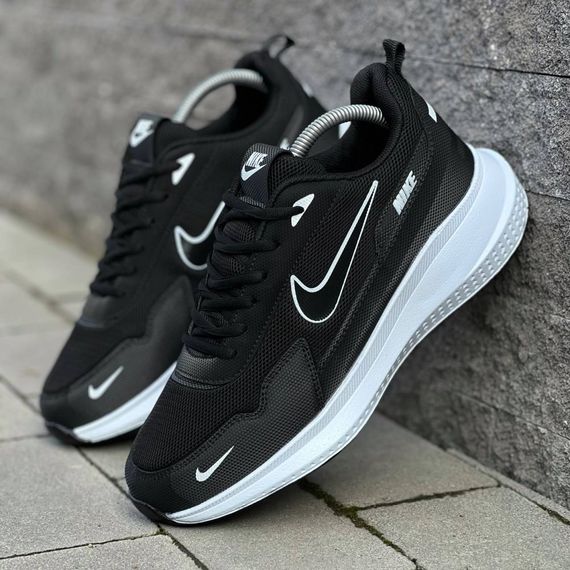 Кросівки Nike весна-літо колір  чорний/білий | Зображення 1