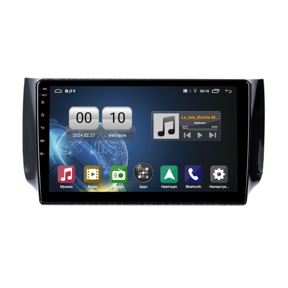 Штатна магнітола серії QIV Q1 під Nissan Sentra 2012+ , Sylphy 2012+ , Tiida (C13R) 2015+ (F2) 10 дюймів
