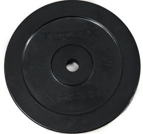 Диск для штанг і гантелей Toorx 20 кг 25 мм Чорний (DGG-20)