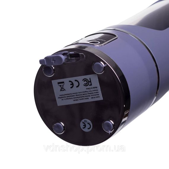 Портативный блендер для смузи на аккумуляторе 450 мл блендер бутылка 25 Вт USB Серый HP-11-10G | Зображення 5