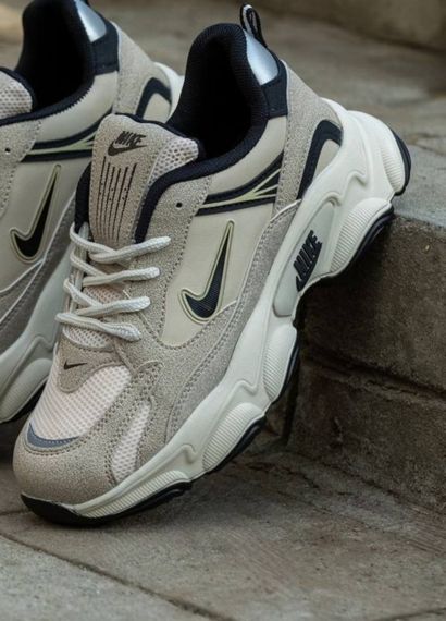 Кросівки Nike весна-літо колір бежевий/білий | Зображення 1