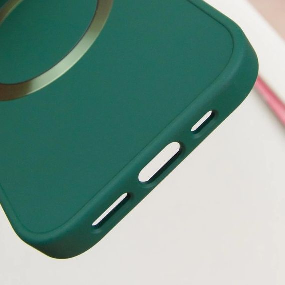 TPU чохол Bonbon Metal Style with MagSafe для Apple iPhone 15 (6.1") | Зображення 4
