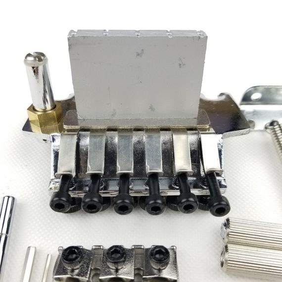 Гітарний бридж Wilkinson Floyd Rose тремоло для електрогітари хром | Зображення 4