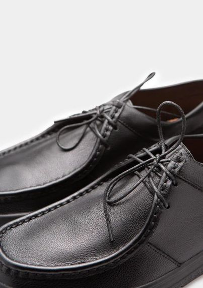 Мужские кожаные топсайдеры 40 размер | Зображення 5