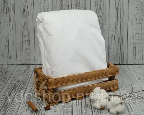 Наматрасник непромокаемый Аквастоп с тканевым бортом и резинкой (100*200) | Зображення 2