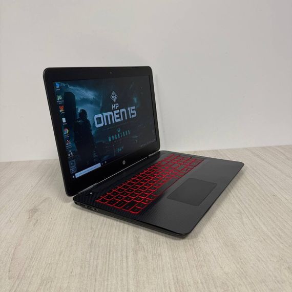 Ігровий ноутбук Б-клас HP Omen 15-ax210nr / 15.6" (1920x1080) IPS / Intel Core i7-7700HQ (4 (8) ядра по 2.8 - 3.8 GHz) / 8 GB DDR4 / 128 GB SSD M2 + 1000 GB HDD / nVidia GeForce GTX 1050 Ti, 4 GB GDDR5, 128-bit / WebCam б/в | Зображення 4