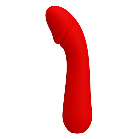 Вібромасажер для стимуляції точки G Pretty Love - Cetus Red, BI-014723-2 Sex Aura | Зображення 6