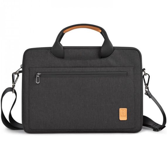 Сумка для ноутбука WIWU Pioneer Shoulder Series 15.6" Серый Черный