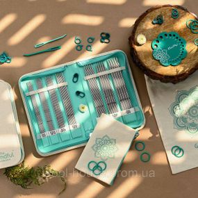 Набір шкарпеткових сталевих спиць KnitPro Mindful Grateful