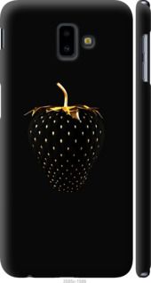 Чохол на Samsung Galaxy J6 Plus 2018 Чорна полуниця "3585m-1586-24368"