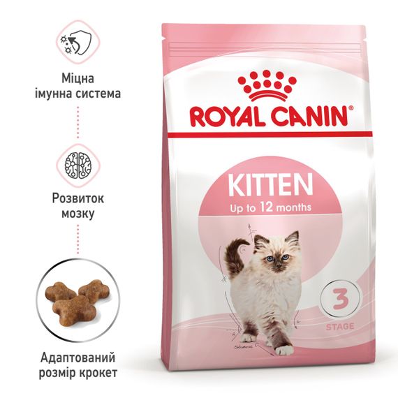 Сухий корм для кошенят Royal Canin Kitten, 1.2 кг | Зображення 1