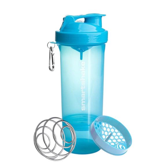 Спортивний шейкер SmartShake Slim 500ml Neon Blue