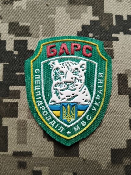 Шеврон Кокарда Барс / зелена