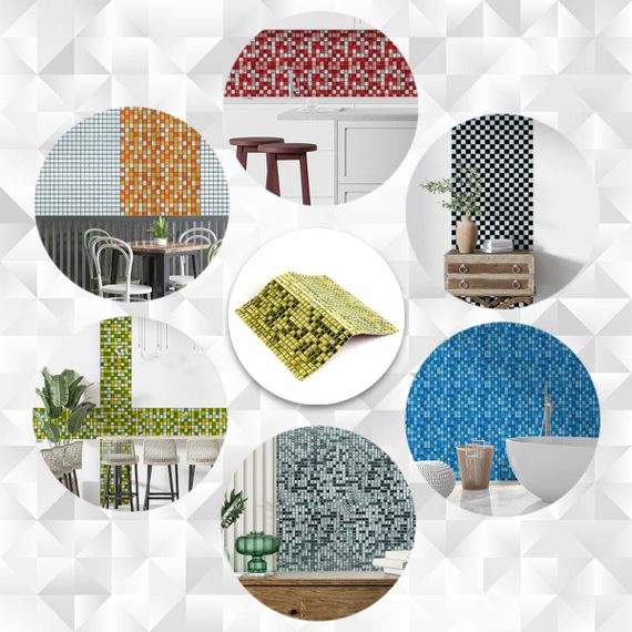 Мозаїка дзеркальна золото 298х298х4,5мм SW-00002372 | Зображення 5