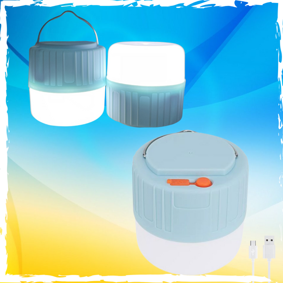 Сонячний світлодіодний ліхтар, кемпінгова лампа, лед лампа, Led-лампа. 1500mAh, 60W