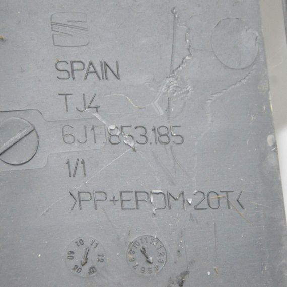 Пластик під лобове скло Seat Ibiza IV 2008-2017 Жабо лобового скла Сеат Ібіза 4 6J1853185 | Зображення 6